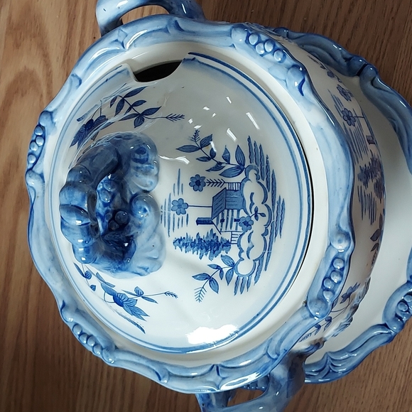 ~Destroyed~ Vintage Beautiful Soup Tureen - Picture 2 of 7